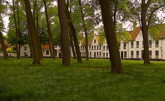 The Beguinage (Begijnhof) of Bruges, Belgium
