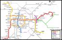 Brussels, Belgium Transport Map