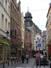 A street in Brussels 