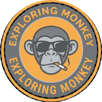 Exploring Monkey Logo