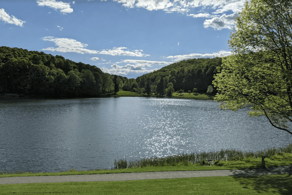 Abbott Lake at Peaks of Otter 