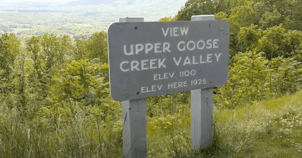 Upper Goose Creek Vally, Blue Ridge Parkway