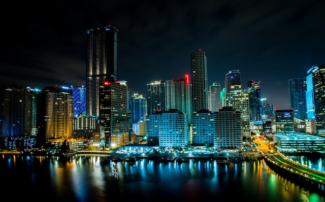 Miami City lights
